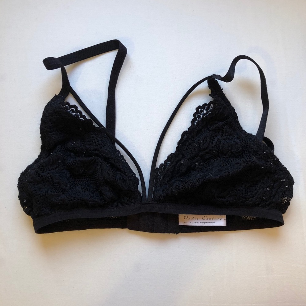 Undie Couture Black Lace Bralette